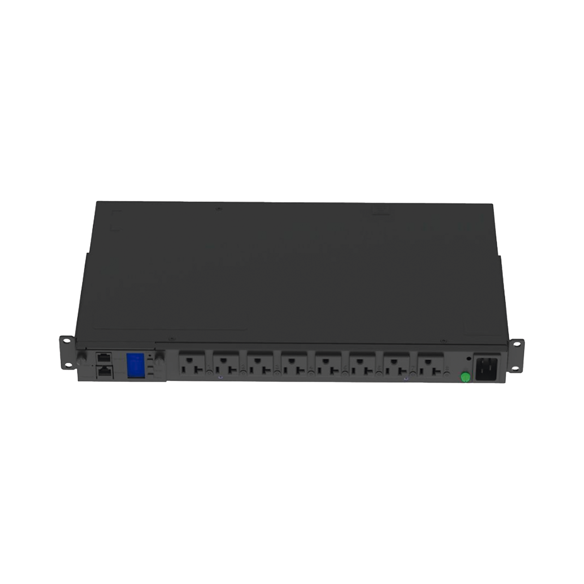 PDU Switchable y Monitoreable por Toma (MS) para Distribución de Energía, Enchufe de Entrada NEMA L5-20P, Con 8 Salidas 5-20R, Horizontal 19in, 120 Vca, 15 Amp, 1UR PDU Switchable y Monitoreable por Toma (MS) para Distribución de Energía, Enchufe de Entrada NEMA L5-20P, Con 8 Salidas 5-20R, Horizontal 19in, 120 Vca, 15 Amp, 1UR